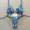 2025 Ropa de Playa Amazon Aliexpress Temu Europeo y Americano Sexy Vestido de Playa para Resort de Aguas Termales Conjunto Transfronterizo
