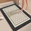 Alfombrillas Especiales para la Puerta del Baño, Absorbentes de Agua, Resistentes a las Manchas, de Secado Rápido, Antideslizantes para Inodoro, Alfombrillas de Baño de Suelo de Alta Gama, Nuevo Estilo 2025