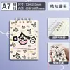 Cuaderno de Hojas Sueltas CompletoCuaderno de Hojas Sueltas A5, B5, Pp, Mate, Rayas Diagonales Cuaderno de Diario de Hojas Sueltas