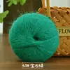 Suéter cachecol casaco de lã mohair tricotado à mão bola de lã suéter de bebê xale lã fina