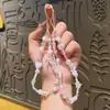 Colgante Original DIY con Forma de Corazón Estilo Fresco para Cadena de Teléfono, Accesorio de Llavero de Alta Gama, Lindo Cordón para Teléfono