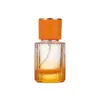 Botella con atomizador vertical de gradiente para perfume 30 ml 50 ml Botella de perfume cilíndrica Botella cosmética transfronteriza