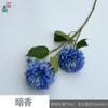 26 Anos de Materiais Florais Azul Escuro de Alta Qualidade, Materiais de Flores de Seda para Vitrines, Paisagismo, Adereços para Estúdio de Fotografia, Flores Artificiais