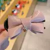 Nuevo Clip de Cabeza de Bolas Dulces Moda Lazo Clip para Cola de Caballo Alto Valor de Color Tiburón para el Pelo Accesorios para la Cabeza
