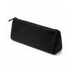 Produto Novo Transfronteiriço, Capacidade Ultra Grande, Bolsa Multifuncional para Armazenamento de Papelaria e Beleza, Impermeável, Resistente à Sujeira, Lavável, Estojo Triangular de Silicone para Lápis