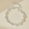 Pulsera de Cadena de Monedas Estilo Nuevo, Moneda Hueca de Cobre Vintage, Estilo Chino, Estilo Étnico Simple, Cadena de Pulsera de Lujo Ligero, Venta al por Mayor para Transmisiones en Vivo