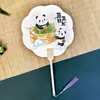 Abanico del Festival del Bote del Dragón, Abanico Panda Cultural y Creativo, Abanico Zongzi Creativo Dibujado a Mano de Dibujos Animados, Abanico de Regalo para Eventos de Empresa