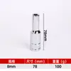 Chave de Catraca de Soquete 1/2 Personalizada 8-32mm Estendida Multifuncional Sextavada Interna Grande Cabeça Sextavada