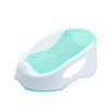 Cama de banho antiderrapante infantil, suporte de banho de borracha macia para bebês, suporte para bacia de banho para recém-nascidos