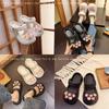 Zapatos de Cueva Estilo Princesa de Moda para Mujer Ropa de Verano para Exteriores Sandalias y Pantuflas de Dibujos Animados Baotou de Moda para Pareja
