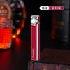 Nova roda de amolar chama oblíqua compacta portátil clássica elegante chama aberta personalidade isqueiro inflável fabricantes atacado