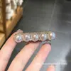 Pinza para el Cabello Sencilla con Pedrería y Perlas para Recoger el Cabello de la Frente, Pinza de Pato para Mujer, Pasador Lateral, Nuevo Accesorio para el Cabello
