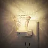 Luz de Noche Enchufable de 0.5W Gy138 Forma Mini Diamante Ahorradora de Energía Regulable Luz de Noche con Sensor de Mesita de Noche