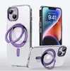 Adequado para Capa de Celular Magnética Apple 17Promax Suporte de Carregamento Sem Fio Iphone17Air Fulcro Celular Transparente