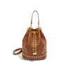 Bolso de hombro retro con tachuelas para mujer, estilo 'hot girl', transfronterizo, nuevo bolso de hombro de moda europeo y americano para ir al trabajo, bolso tote de nicho
