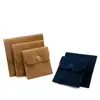 Bolsa Pequeña de Tela para Joyería, Bolsa de Loto, Bolsa Roja China con Hebilla, Bolsa de Terciopelo, Bolsa para Guardar Joyería, Bolsa para Joyería