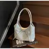 Bolso de mezclilla transfronterizo para mujer de gran capacidad 2025 Nuevo verano Versátil bolso de hombro/axila Bolso tote casual para estudiante