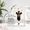 Adornos y Figures de Acrílico Transfronterizos, Regalos de Acrílico en Forma de Corazón de Amazon para Maestros y Compañeros Durante la Temporada de Graduación, En Stock