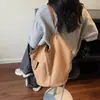 Tendencia de Moda 2025 Bolso Retro Simple de Gran Capacidad Otoño Nuevo Casual para Dama Bolso Cruzado Personalizado tipo Cubo