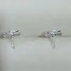 Aretes de aleación de alta calidad para estudiantes de minorías diseño femenino aretes simples estrella de cinco puntas nueva moda aretes estilo ins