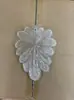 Lámpara Colgante de Hoja de Vidrio para Sala de Estar Accesorios de Lámpara de Cristal Piezas para Bricolaje Iluminación del Hogar Pantalla de Lámpara Vidrio Piezas Sueltas Accesorios Juego Completo
