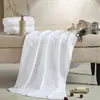 Suministros de hotel ropa de cama de hotel sauna toalla para pediluvio toalla blanca de algodón puro engrosada toalla de baño directo de fábrica