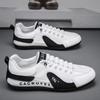 Zapatos tipo gorro de verano nuevos 2025 para hombre, estilo coreano transpirable, versátiles y modernos, zapatos casuales de malla de corte bajo para correr