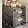 Estante de almacenamiento de cocina extraíble, organizador multifuncional para debajo del fregadero, diseño nuevo, apilable