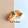 Serie de Frutas Tridimensionales para Comer y Jugar Accesorios de Resina Pegamento Cremoso diy Funda para Teléfono Móvil Accesorios para el Cabello Titular Parche para Refrigerador