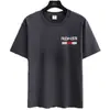 Camiseta Masculina de Seda Gelada Manga Curta 2026 Verão Nova Marca Tendência Moda Manga Meia Manga Roupas Largas Top Camiseta para Homens