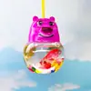 Mini Aquário Pequeno Portátil Garrafa de Peixe para Crianças Garrafa de Tartaruga Grande Pato Amarelo Caixa Transparente para Tartaruga Caixa para Pet Stand Venda Direta da Fábrica
