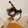 Sombreros de Halloween transfronterizos: Diadema de felpa de fantasma de calabaza, diseño versátil de nicho, disfraz de cosplay, accesorio para el cabello peculiar para mujeres
