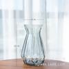 Vaso de Vidro Âmbar Retrô Estilo Europeu Transparente Hidropônico para Flores Espesso Simples Decoração de Mesa para Casa