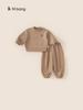 Envío Gratis Ropa Infantil Conjunto de Sudadera y Pantalones Infantiles Otoño e Invierno Nuevo Estilo Conjunto de Dos Piezas de Invierno para Niñas Trajes Deportivos y de Ocio para Niños