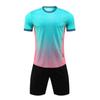Uniforme de equipo de entrenamiento de competición infantil al por mayor de velocidad, traje deportivo para estudiantes, traje de fútbol estampado, número impreso masculino