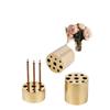 Mini Incensário Doméstico Cobre Cabana Incensário Assento de Incenso Nove Furos Mini Criativo Ferramenta de Incenso Gota de Água Acessórios Queimador de Incenso