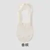 Calcetines tobilleros finos de encaje para mujer de primavera y verano, antideslizantes, invisibles, frescos y transpirables, de corte bajo