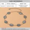 Corrente de cintura de luxo leve transfronteiriça moda retrô decorativa corrente de cintura de metal verão com saia vestido terno cinto atacado