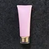 100 mL/g Exfoliante Rosa Mate Cosmético Manguera Limpiador Facial Limpiador Gel de Aloe Vera Gel DIY Embotellado