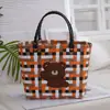 Tailandia Chiang Mai Bolsa Cesta de Verduras Bolsa Dopamina Tejida a Mano Bolsa de Compras de Gran Capacidad Bolso de Mano para Dama Viajera