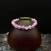 Pulsera de Cuentas Esmaltadas Cuentas Transparentes con Grietas de Hielo Pulsera de Cuentas Dulce Linda Pulsera de Estudiante para Mujeres Pulsera Versátil de Verano Cadena de Cuentas Venta al por Mayor