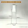 Frascos spray de perfume de 5ml/10ml em estoque, frascos de vidro âmbar transparentes para refil, frascos de vidro para amostras portáteis de viagem