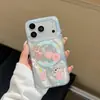 Capa Magnética de Cachorro Cereja Laser Desenho Animado para Celular Apple 17Promax Adequada para 16Pro Camada Dupla 18Pro