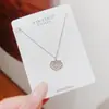 Collar con un Diseño de Lujo Ligero y de Nicho, Nueva Cadena para Clavícula de Alta Gama Estilo Ins de Moda, Accesorio de Joyería Simple y Versátil
