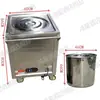 Olla Térmica de Acero Inoxidable para Sopa Comercial Cantina Restaurante Móvil Estación de Gachas Térmica Venta de Sopas y Arroz Carrito de Comida