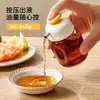 Garrafa com Bico dosador para Controle de Óleo para Uso Doméstico, Pote de Vidro Quantitativo para Óleo, Garrafa de Molho de Soja, Garrafa Destacável para Óleo e Vinagre, Garrafa para Condimentos, Grau Alimentício