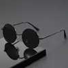 Marco Redondo Pequeño Delgado Gafas de Sol Redondas de Moda Gafas de Sol Retro Espejo de Príncipe Anti-UV Fabricante Gafas al por Mayor