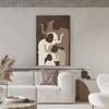 Buen Elefante Ruyi Viento Silencioso Elefante Sala de Estar Pintura Decorativa Textura Pared de Fondo de Sofá Pintura de Piso Pintura Grande