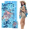Millones de Artículos en Stock 80*160 Terciopelo de Doble Cara Secado Rápido Toalla de Baño Estampado Digitalmente Absorbente de Agua Toalla de Baño para Adultos Toalla de Playa Toalla de Baño