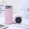 Nueva taza con tapa de rebote de acero inoxidable 304 para estudiante, simple, portátil, mini taza de guisante, taza de regalo, venta al por mayor